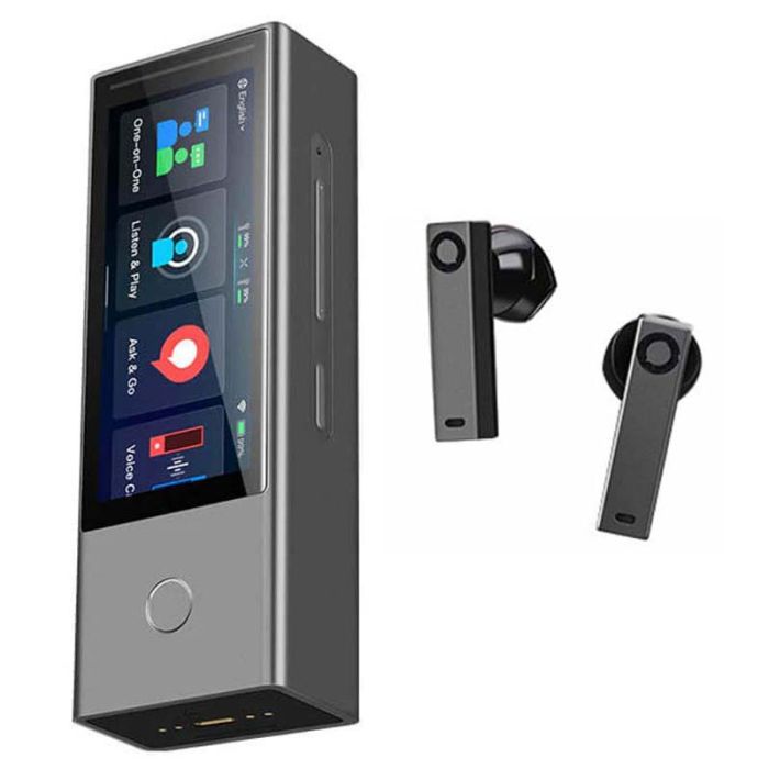 Голосовой переводчик Timekettle X1 + автономные наушники, 42 языка, онлайн, офлайн, комплект 5 шт.