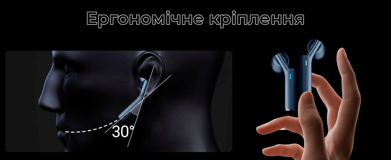 Наушники переводчик Timekettle W4: эргономичное крепление Bone-Fit